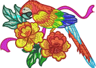 Stunning Parrots 007 7inch